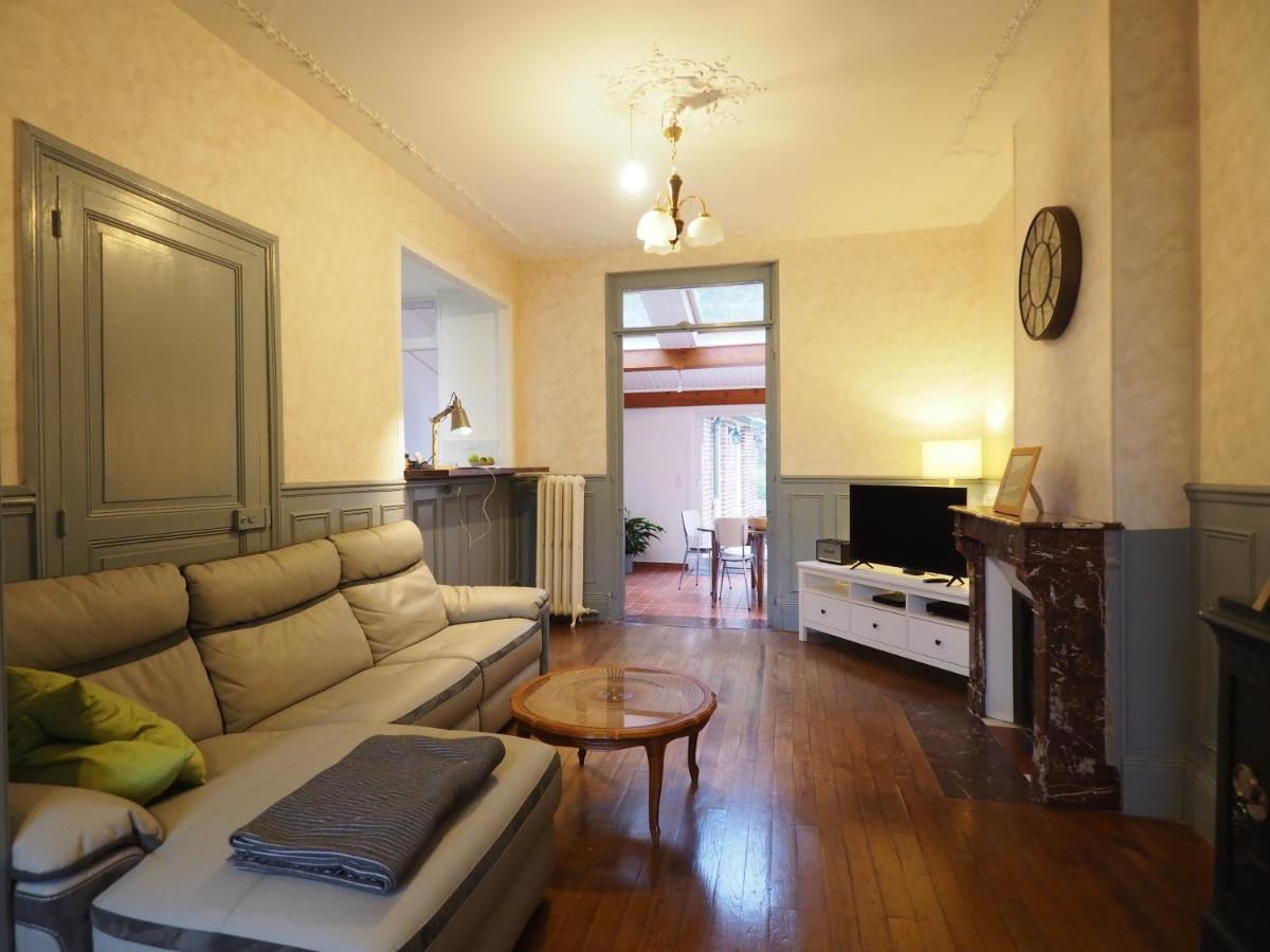 Elegant Bourgeoise Style House With Garden Villa Laon Luaran gambar